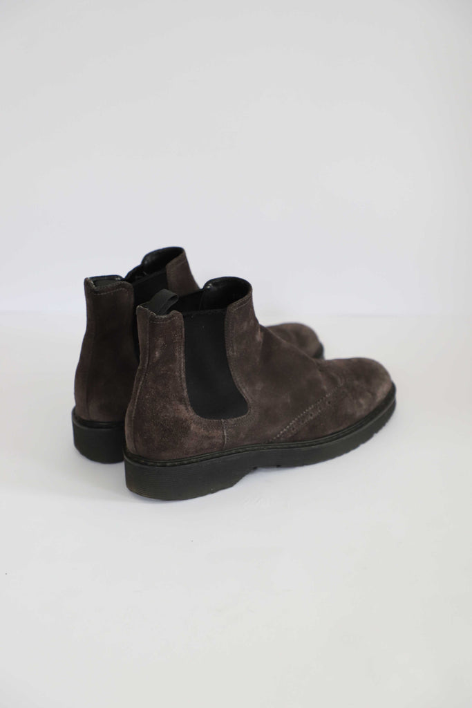 Prada Suede Ankle Boots