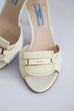 Prada Ecru Slides