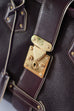 Louis Vuitton Montaigne Bordeaux Leather Handbag