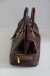 Louis Vuitton Montaigne Bordeaux Leather Handbag