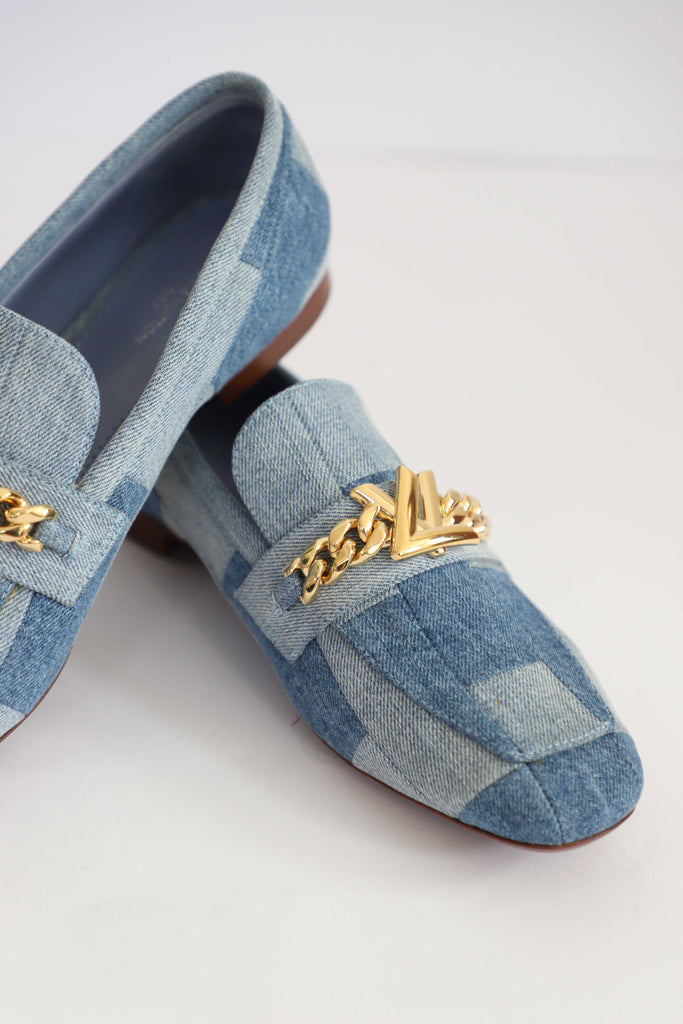 Louis Vuitton Denim Loafers