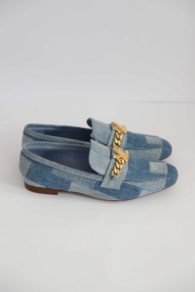 Louis Vuitton Denim Loafers