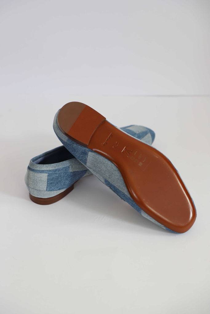 Louis Vuitton Denim Loafers