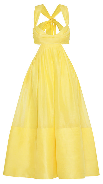 Zimmermann Botanica Bralette Gown Dress (For Hire)