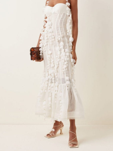 Zimmermann Botanica Petal Gown Dress (For Hire)