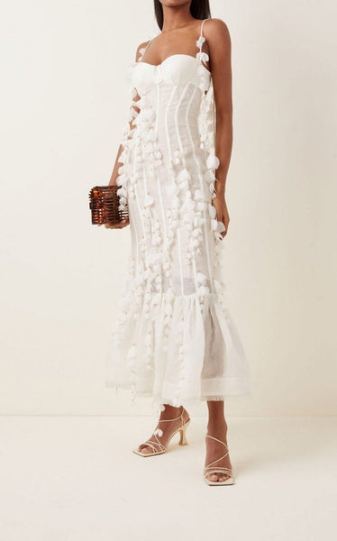 Zimmermann Botanica Petal Gown Dress (For Hire) EKOLUV Zimmermann Botanica Petal Gown Dress (For Hire) EKOLUV