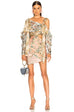 Zimmermann Unbridled Elixir Silk Mini Dress (For Hire)