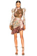 Zimmermann Tempest Tucked Contour Mini Dress (For Hire)