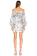 Zimmermann Bowie Off Shoulder Dress (For Hire)