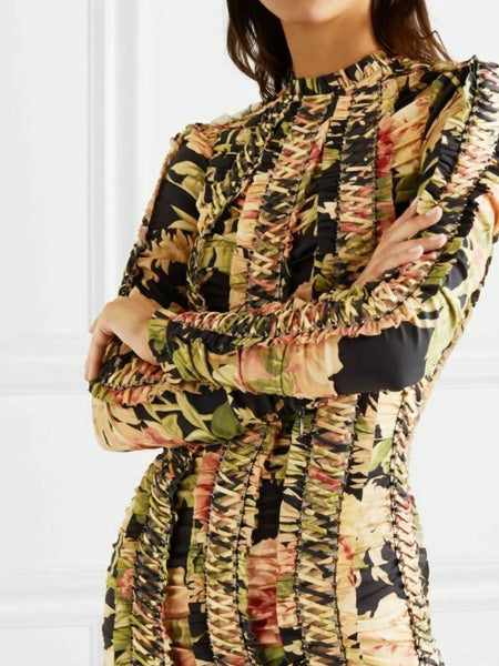 Zimmermann Espionage Lace Up Mini Dress (For Hire)