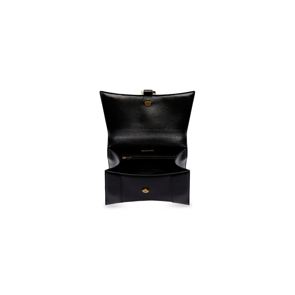 Balenciaga Small Black Hourglass Bag