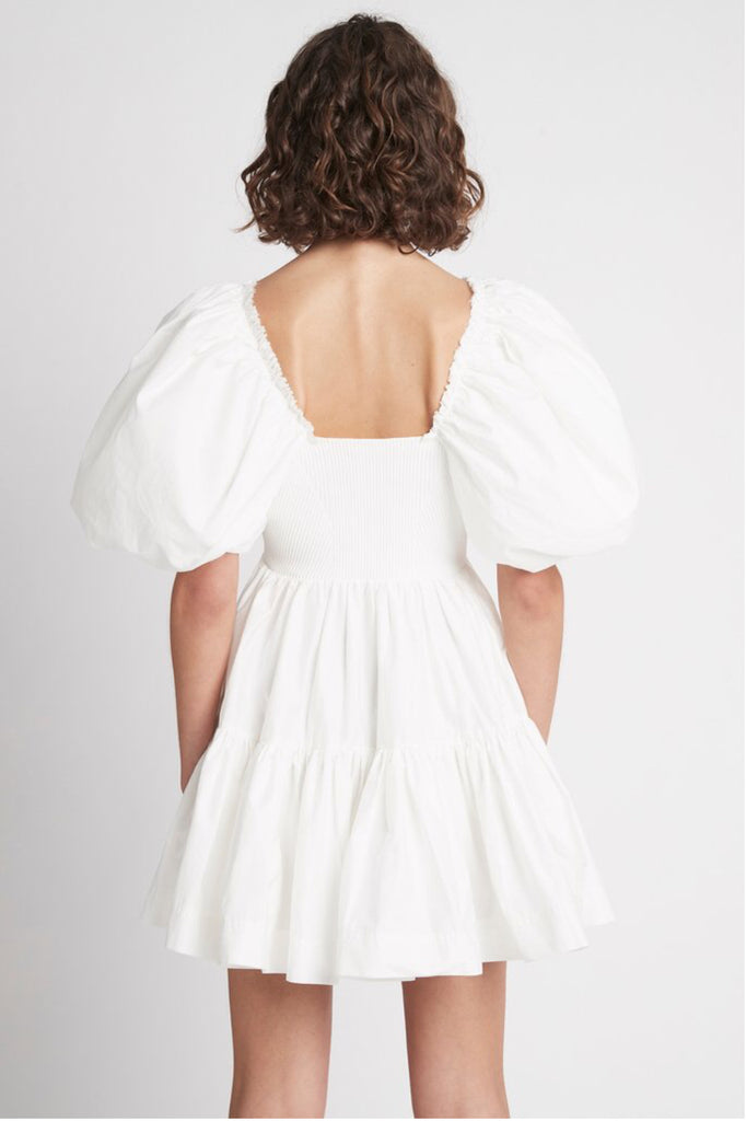 AJE Casa Puff Sleeve Mini Knit Dress (For Hire)