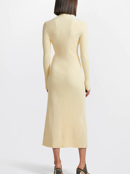 Dion Lee Cable Twist Dress Cream (For Hire)