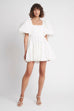 AJE Casa Puff Sleeve Mini Knit Dress (For Hire)
