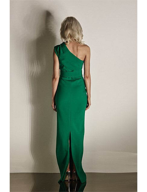 Rachel Gilbert Juno Gown Dress Green (For Hire)