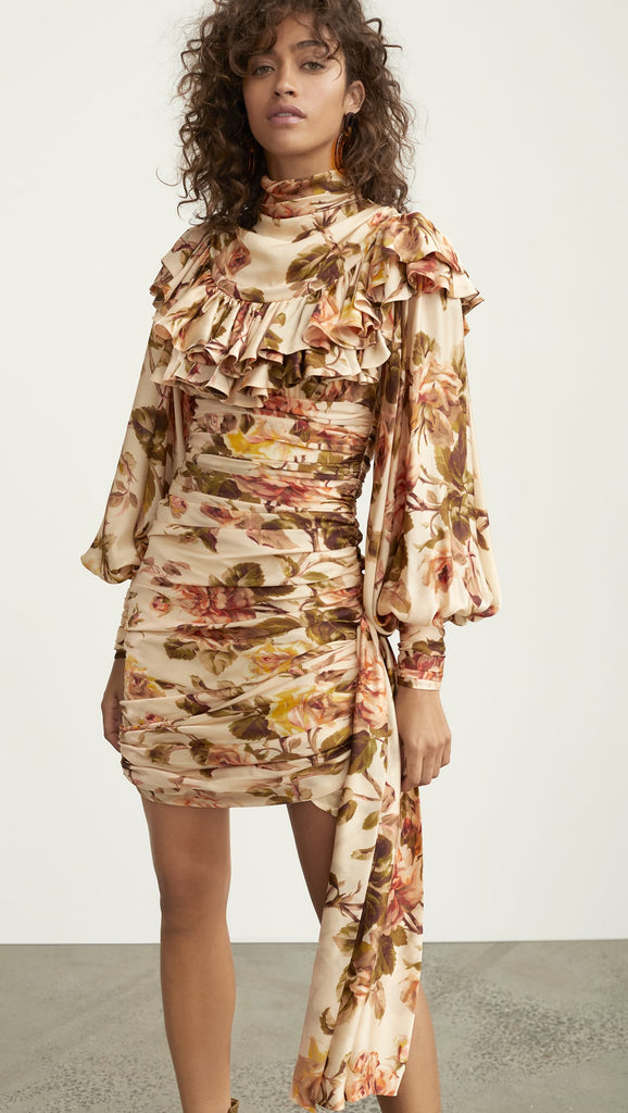 Zimmermann Resistance Ruffle Shoulder Mini (For Hire)
