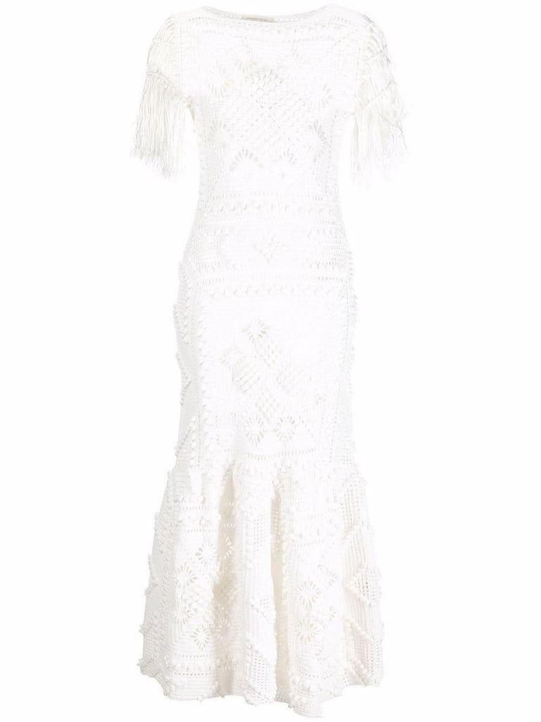 Zimmermann Candescent Hand Crochet Dress (For Hire)