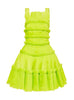 AJE Jacinta Pleated Mini Dress Citrus (For Hire)
