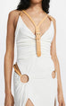Dion Lee Bridle Gathered Dress Ivory (For Hire)