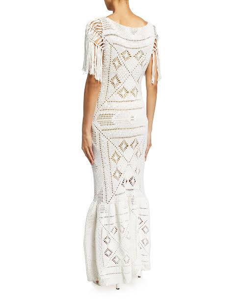 Zimmermann Candescent Hand Crochet Dress (For Hire)