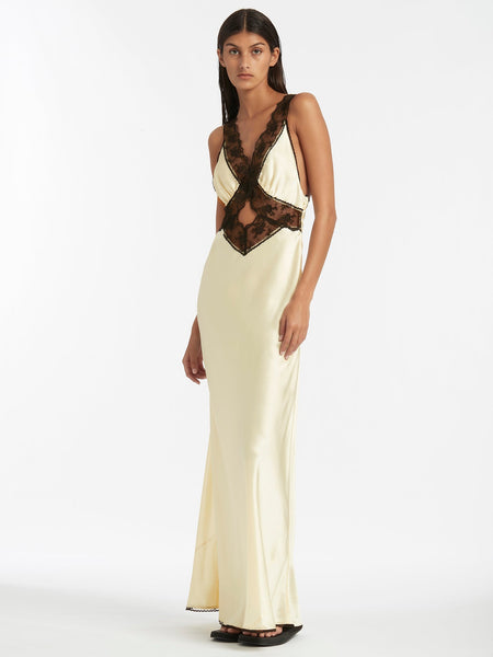 SIR The Label Willa Cut Out Gown (For Hire)