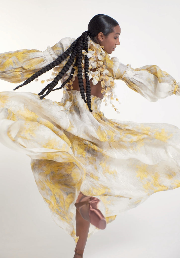 Zimmermann Botanica Wattle Gown (For Hire)