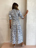 SIR The Label Dimitri Puff Sleeve Midi Dress (For Hire)