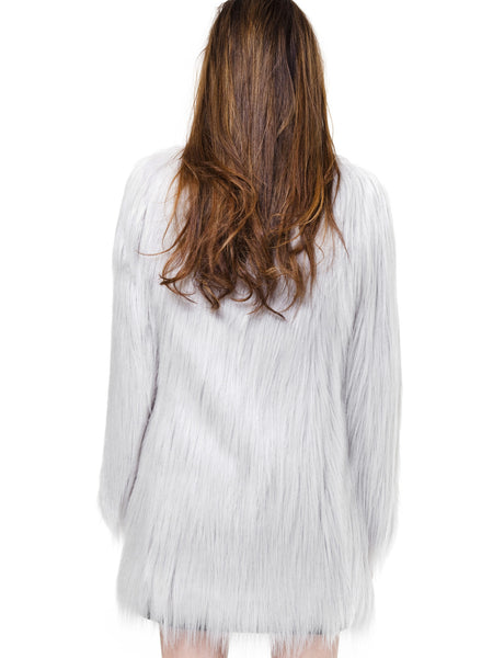 Unreal Fur Grey Wanderlust Coat