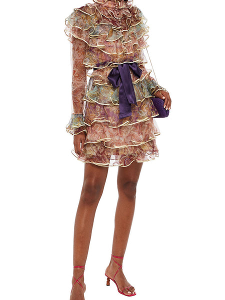 Zimmermann Lucky Tiered Mini Dress (For Hire)