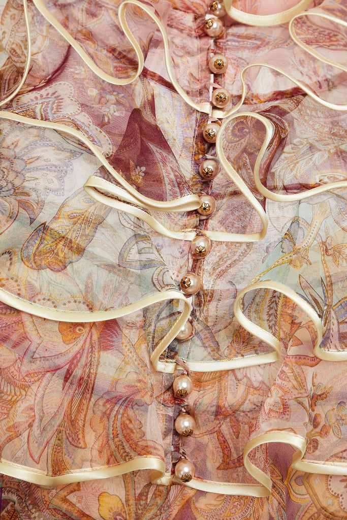 Zimmermann Lucky Tiered Mini Dress (For Hire)