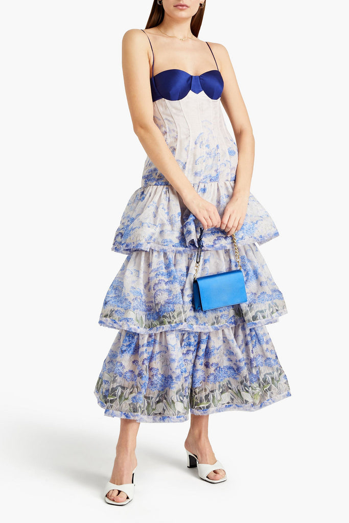Zimmermann Luminous Tiered Gown Dress (For Hire)