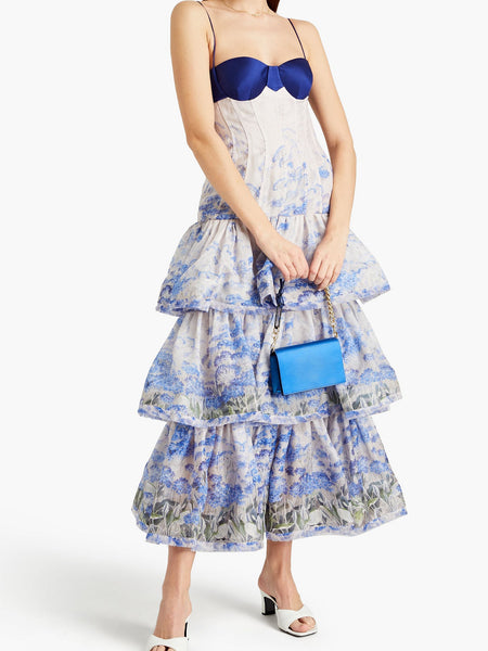 Zimmermann Luminous Tiered Gown Dress (For Hire)