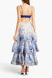 Zimmermann Luminous Tiered Gown Dress (For Hire)