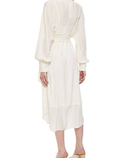 Zimmermann Batwing Silk Midi Dress (For Hire)