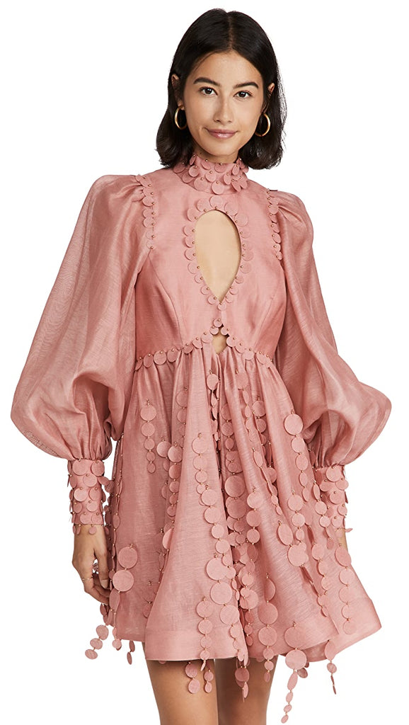 Zimmermann Concert Disc Mini Dress (For Hire)