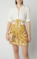 Zimmermann Zippy Golden Scallop Skirt (For Hire)