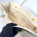 Chanel Calfskin Cerf Executive Shopper Tote White