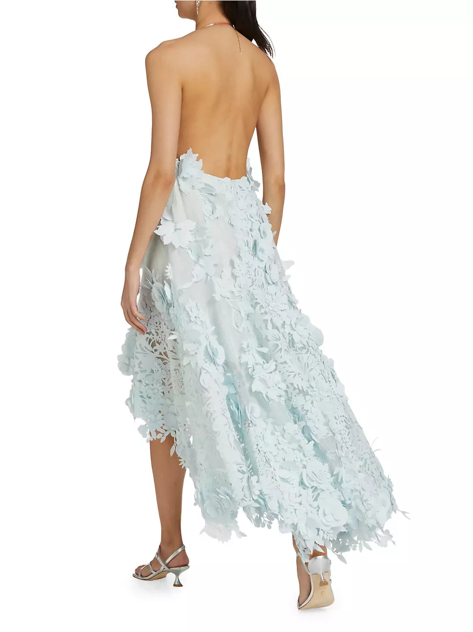 Zimmermann Natura Lasercut Halter Dress (For Hire) EKOLUV Zimmermann Natura Lasercut Halter Dress (For Hire) EKOLUV