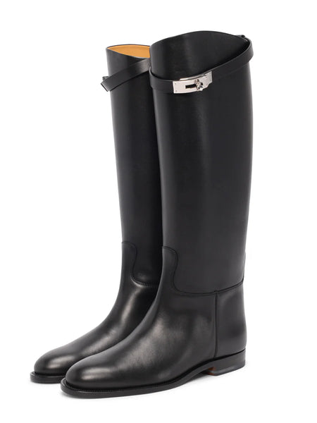 Hermes Jumping Boot Box Calfskin Size 41