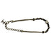 Chanel 21S Gold & Leather Chain Turn Lock Choker