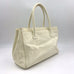 Chanel Calfskin Cerf Executive Shopper Tote White