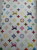 Vintage Louis Vuitton Murakami Sarah White Multicolour Wallet