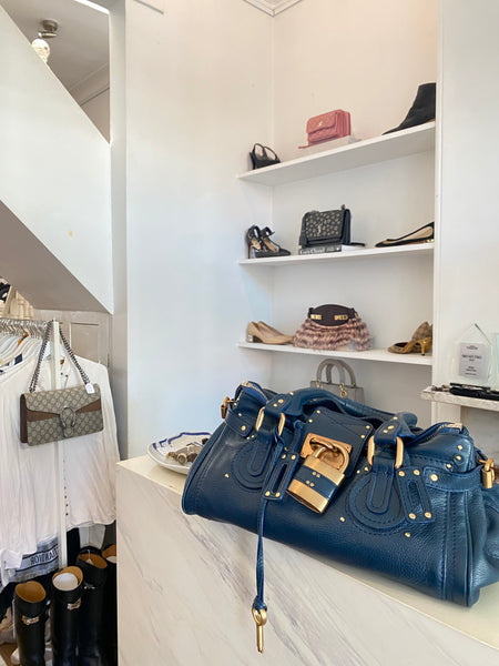 Chloé Paddington Bag Blue