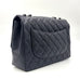Chanel Classic Jumbo Double Flap Caviar Leather 24K Silver H/W