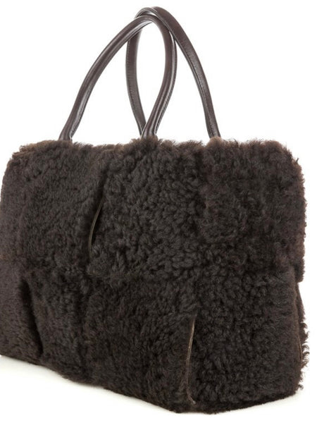 Bottega Veneta Arco Medium Tote Shearling