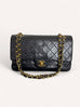 Chanel Classic Medium Double Flap Lambskin 24K Gold H/W