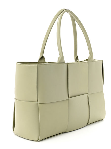 Bottega Veneta Arco Medium Tote Travatine