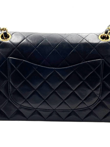 Chanel Classique Medium Double Flap Lambskin 24K Gold H/W