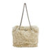 Prada Faux Fur Tote Bag