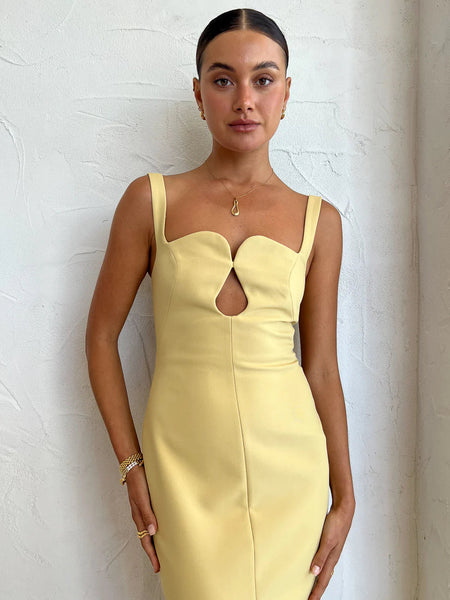 Camilla and Marc Brixton Dress Mustard (For Hire)